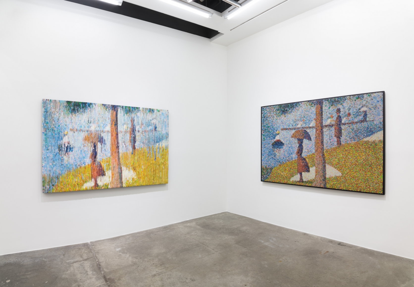 BRADLEY HART Deconstructing Seurat, 2019