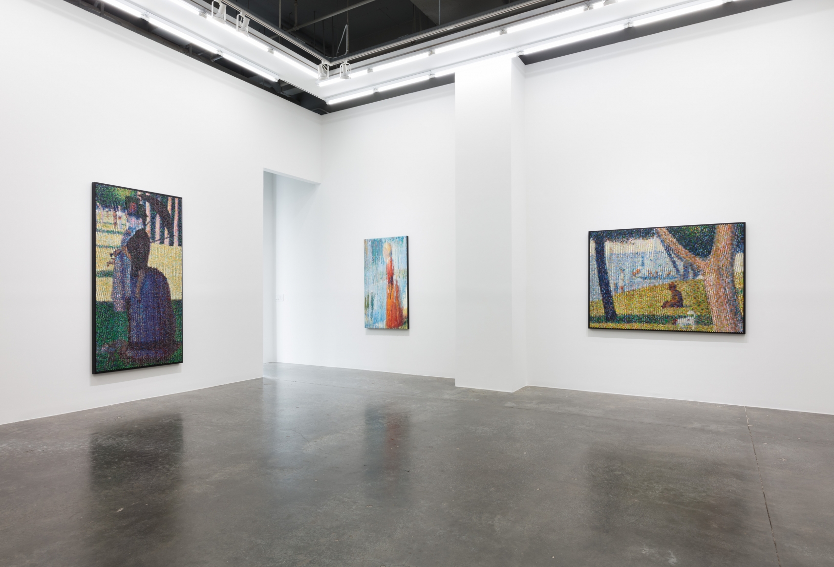 BRADLEY HART Deconstructing Seurat, 2019
