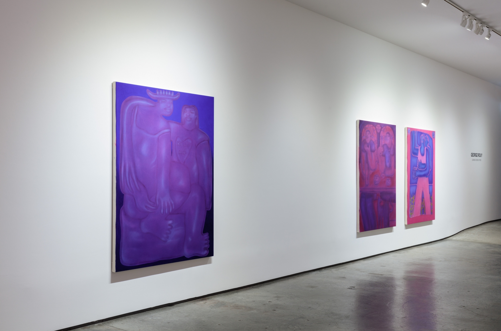 GEORGE ROUY Leaking Visions of Red, 2018