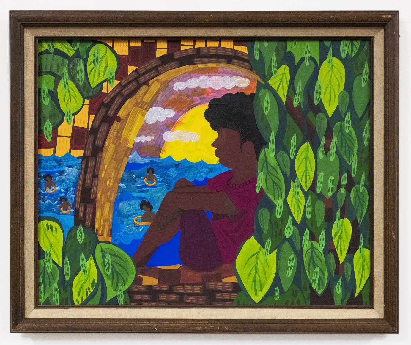 AZIKIWE MOHAMMED Untitled Miami Beach Anna Zorina Gallery 2020