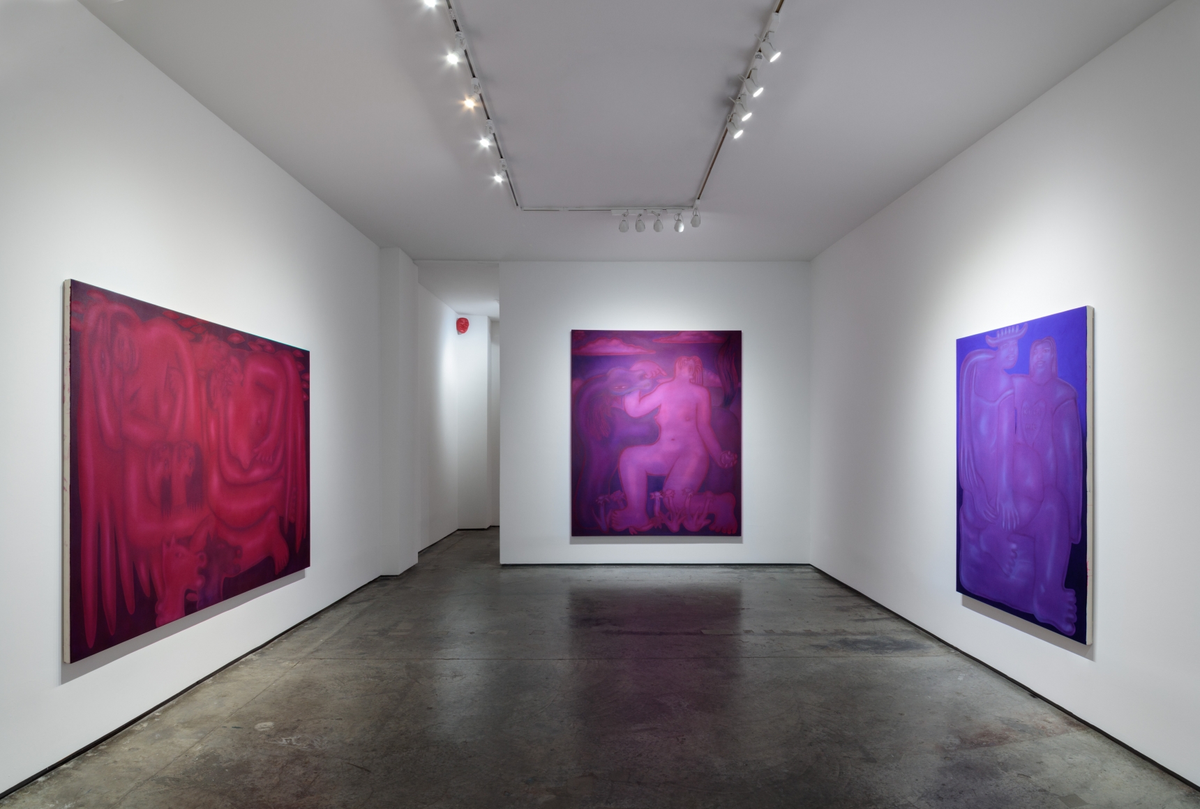GEORGE ROUY Leaking Visions of Red, 2018