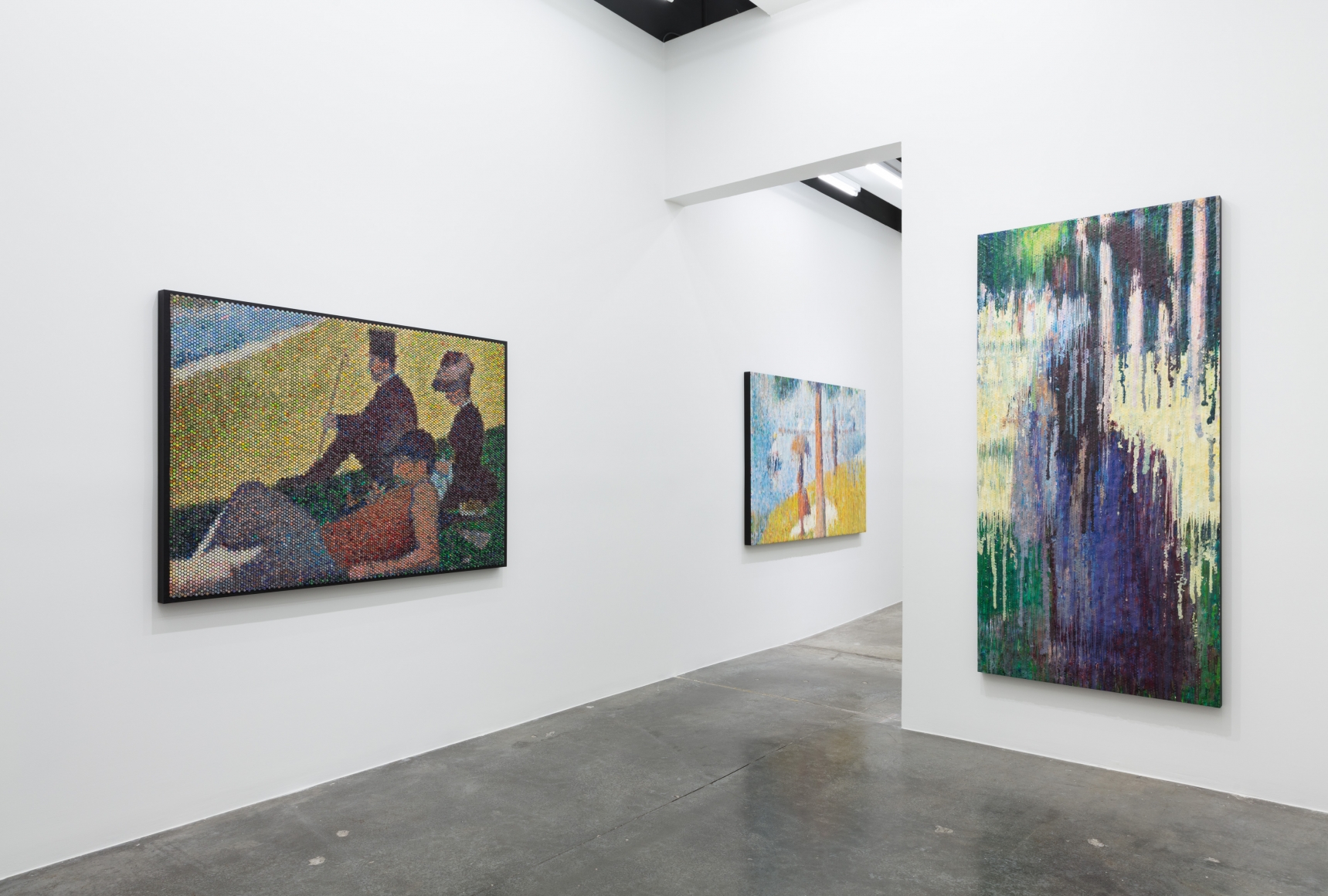 BRADLEY HART Deconstructing Seurat, 2019