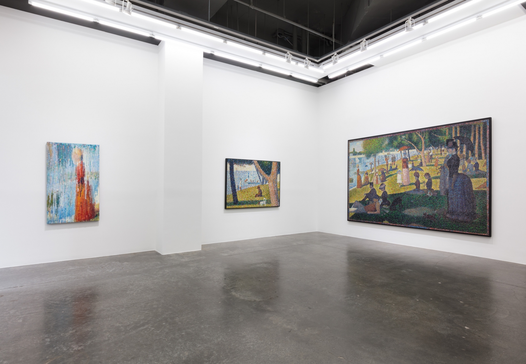 BRADLEY HART Deconstructing Seurat, 2019