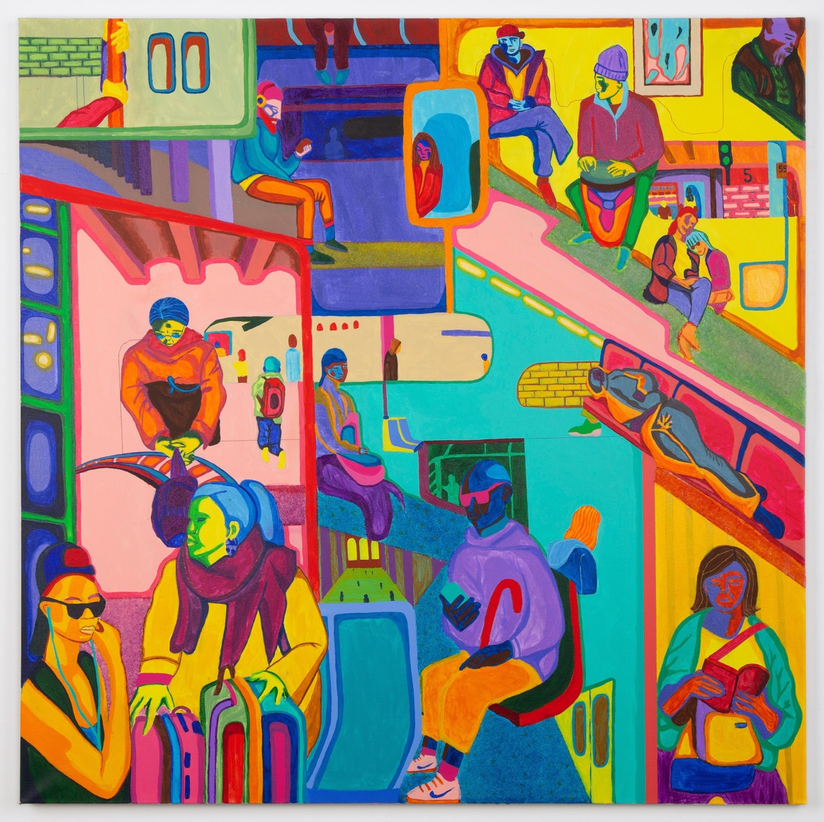 BETHANYA ABEBE Train, 2020 Anna Zorina Gallery
