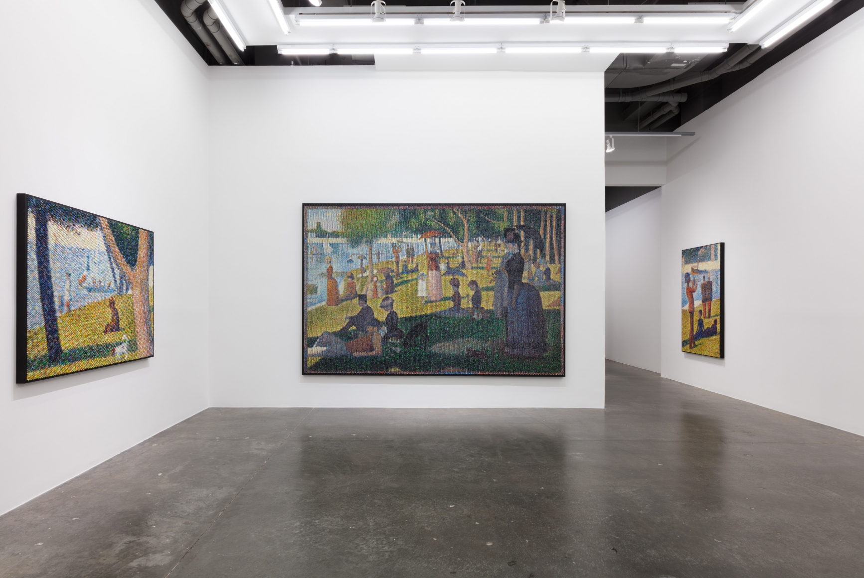 BRADLEY HART Deconstructing Seurat, 2019