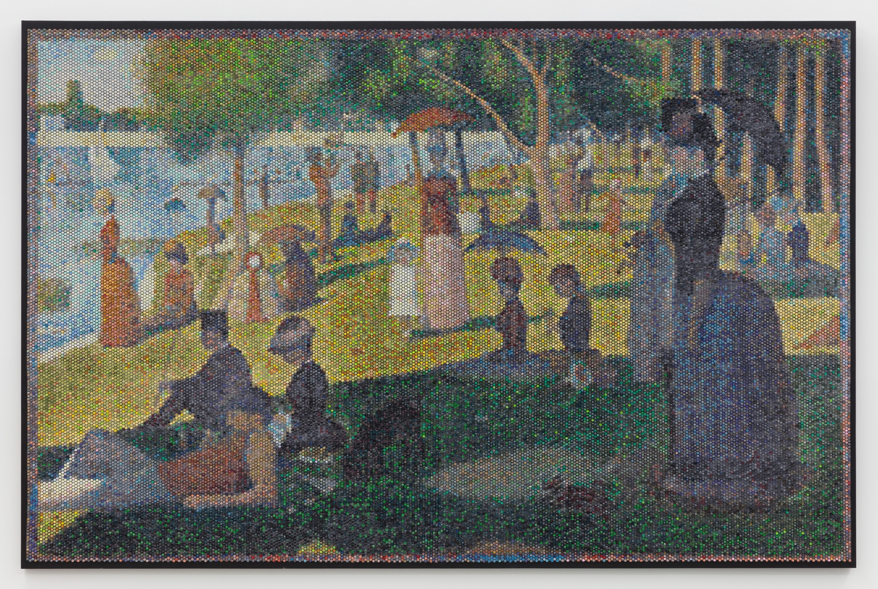 BRADLEY HART A Sunday on La Grande Jatte Interpreted (Injection), 2019
