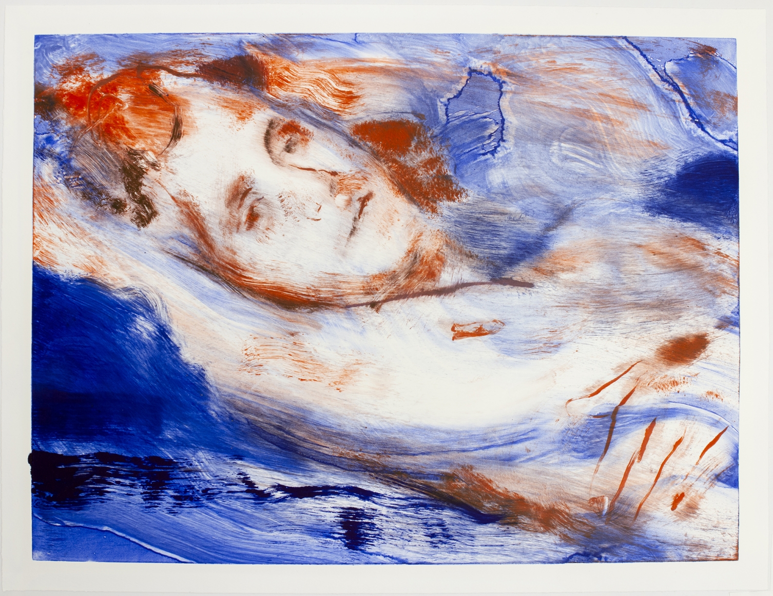 DORON LANGBERG Resting (Self-Portrait) II, 2019