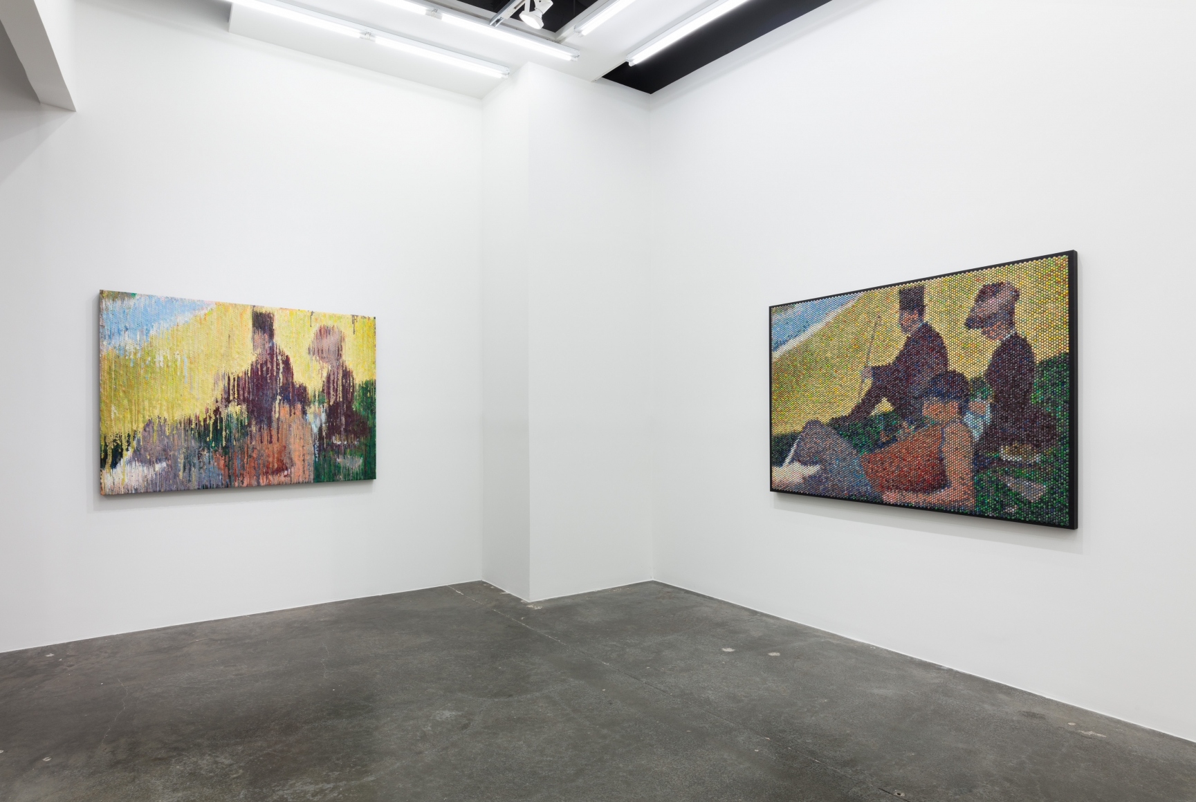 BRADLEY HART Deconstructing Seurat, 2019