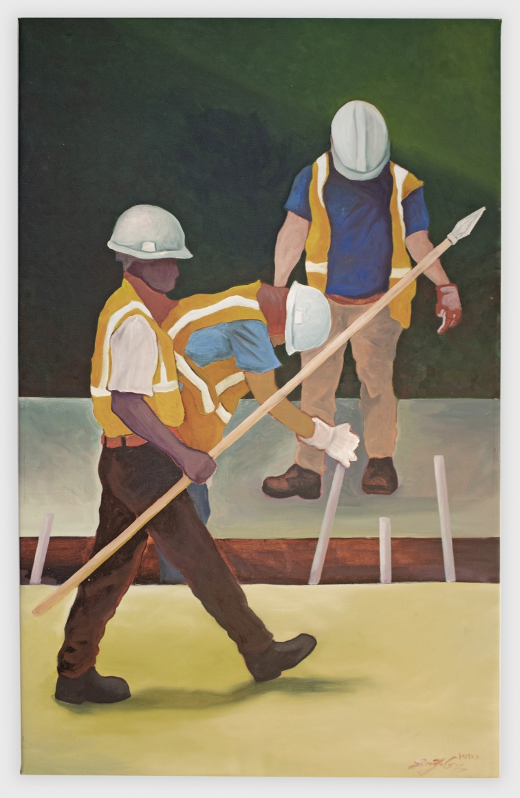 JONATHAN YUBI Construction on the Maginot, 2020 Anna Zorina Gallery