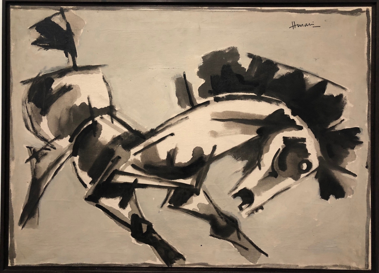 M.F. Husain Untitled (Horse)