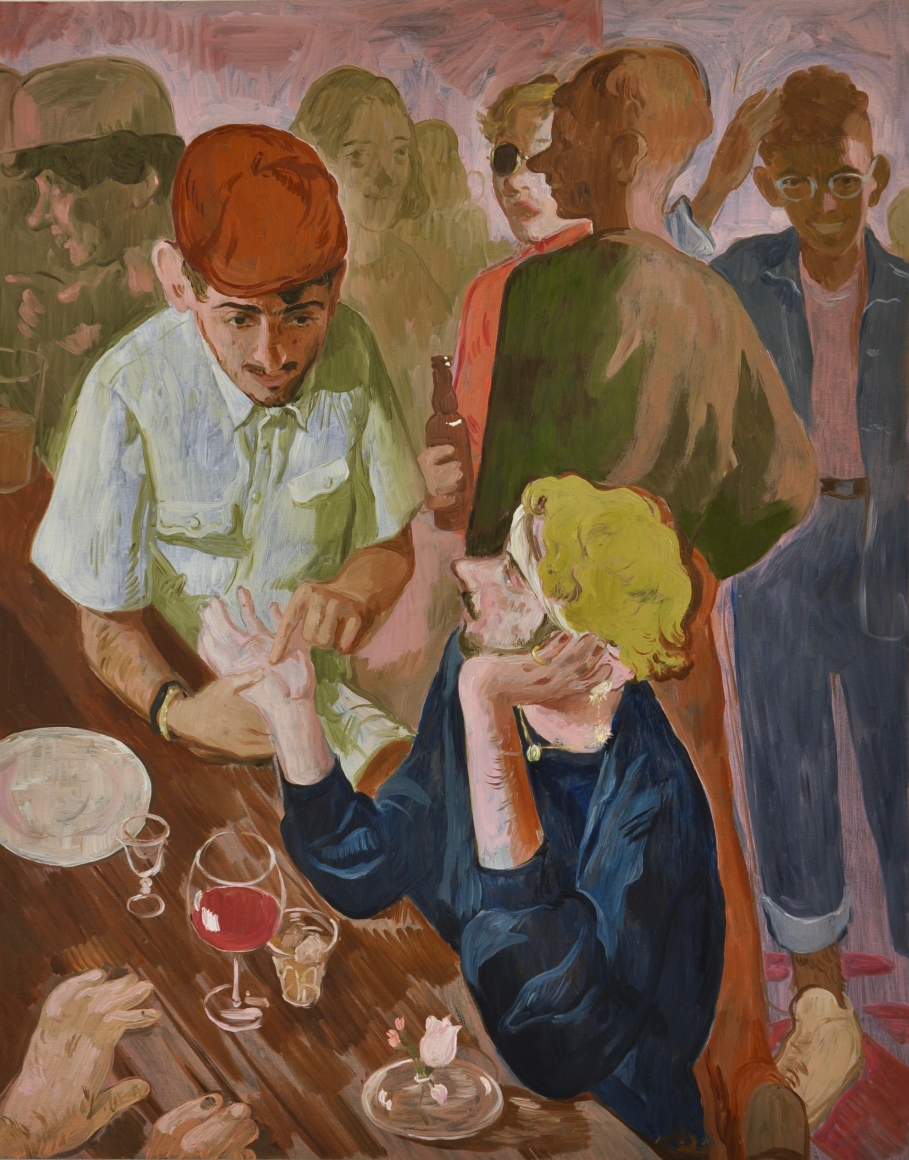 Salman Toor The Palm Reader (Small)