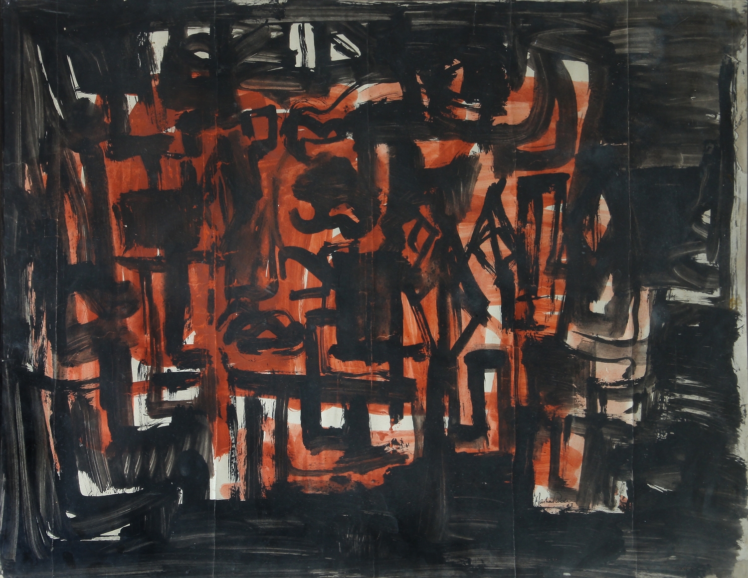 Rasheed Araeen HYD Abstraction