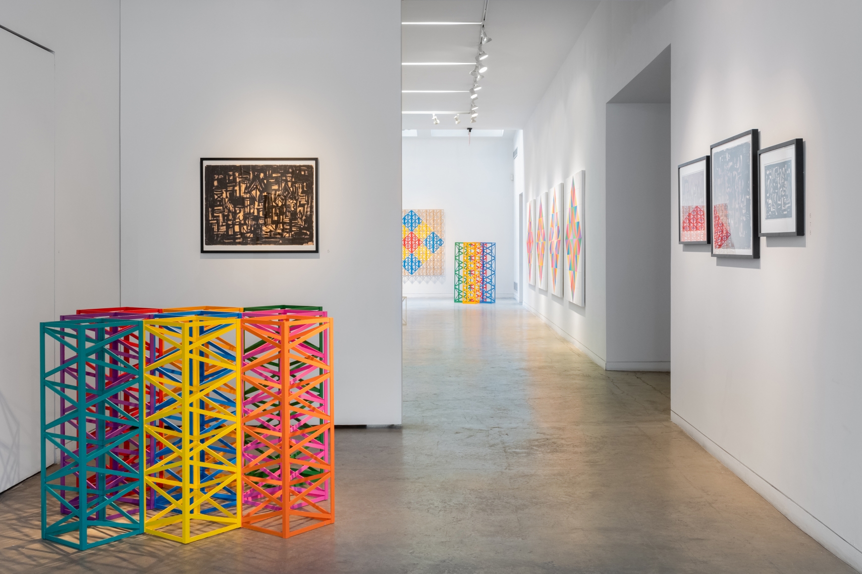 Rasheed Araeen, Recent Works (Installation View)