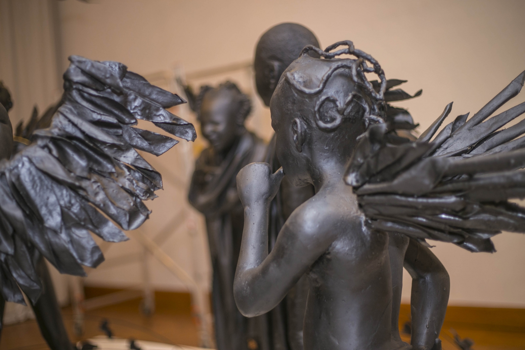 Peju Alatise , Flying Girls - Venice Biennial 2017, Nigeria Pavilion