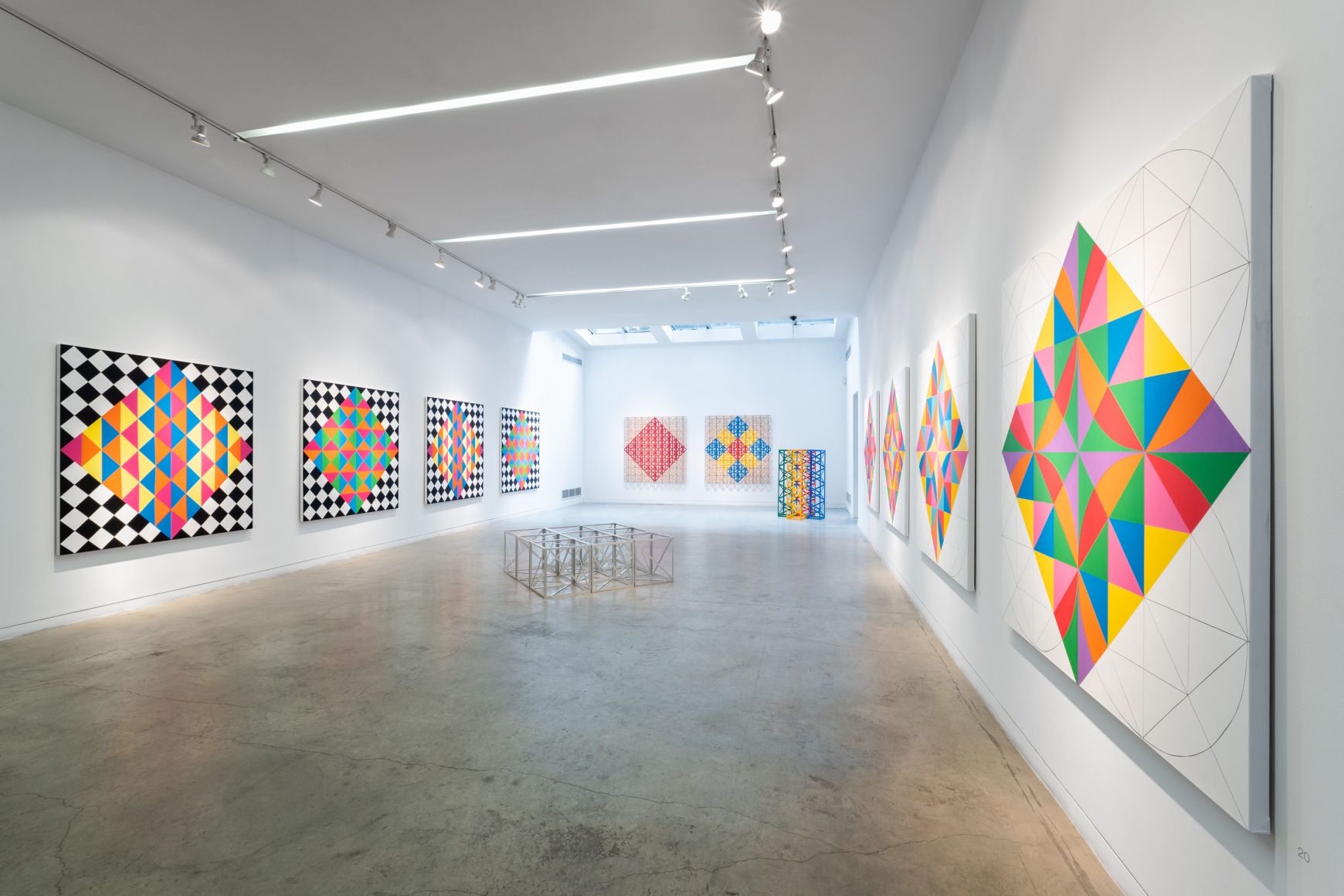 Rasheed Araeen, Recent Works (Installation View)