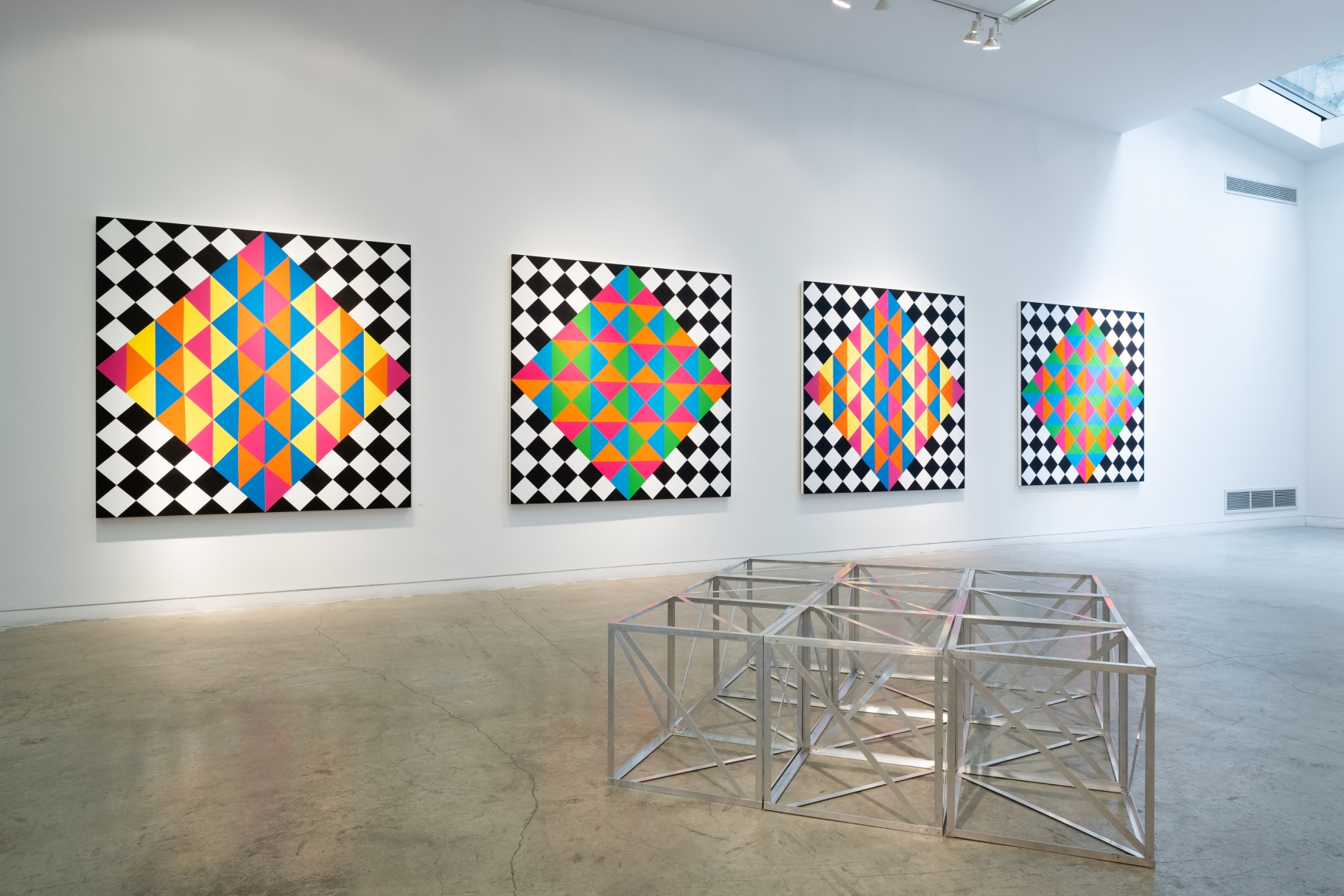 Rasheed Araeen, Recent Works (Installation View)