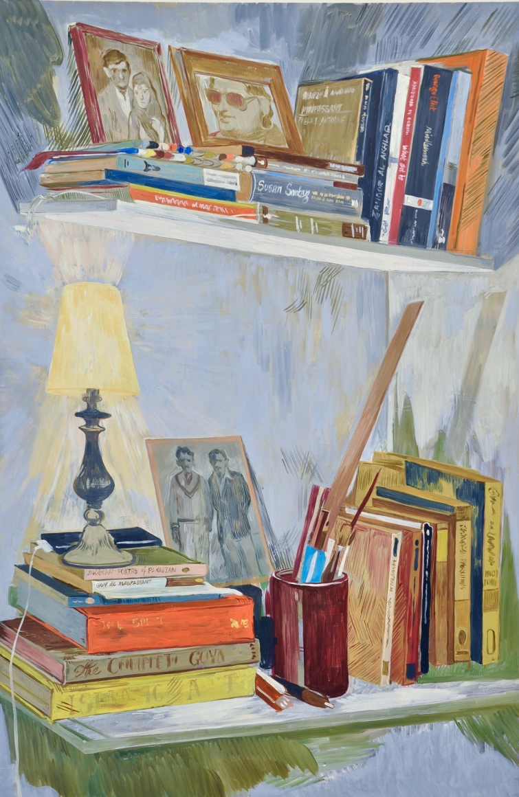 Salman Toor Floating Shelf II