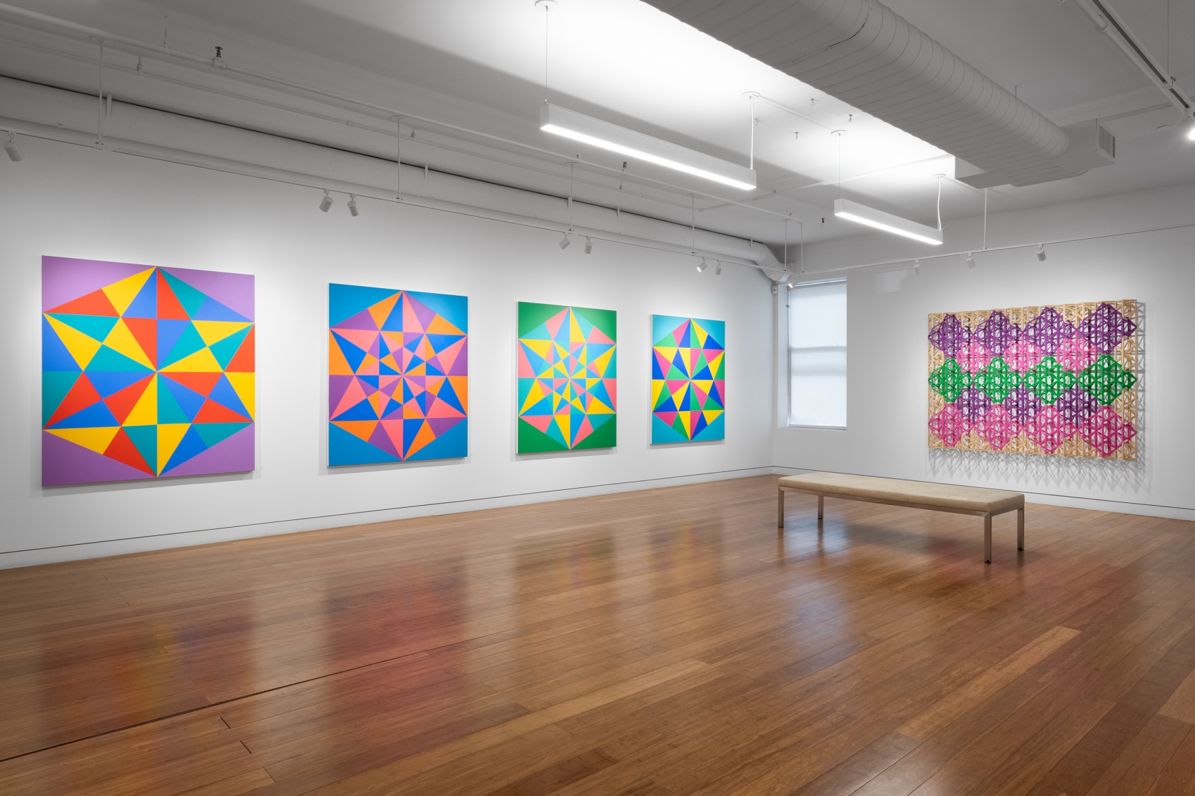 Rasheed Araeen, Recent Works (Installation View)