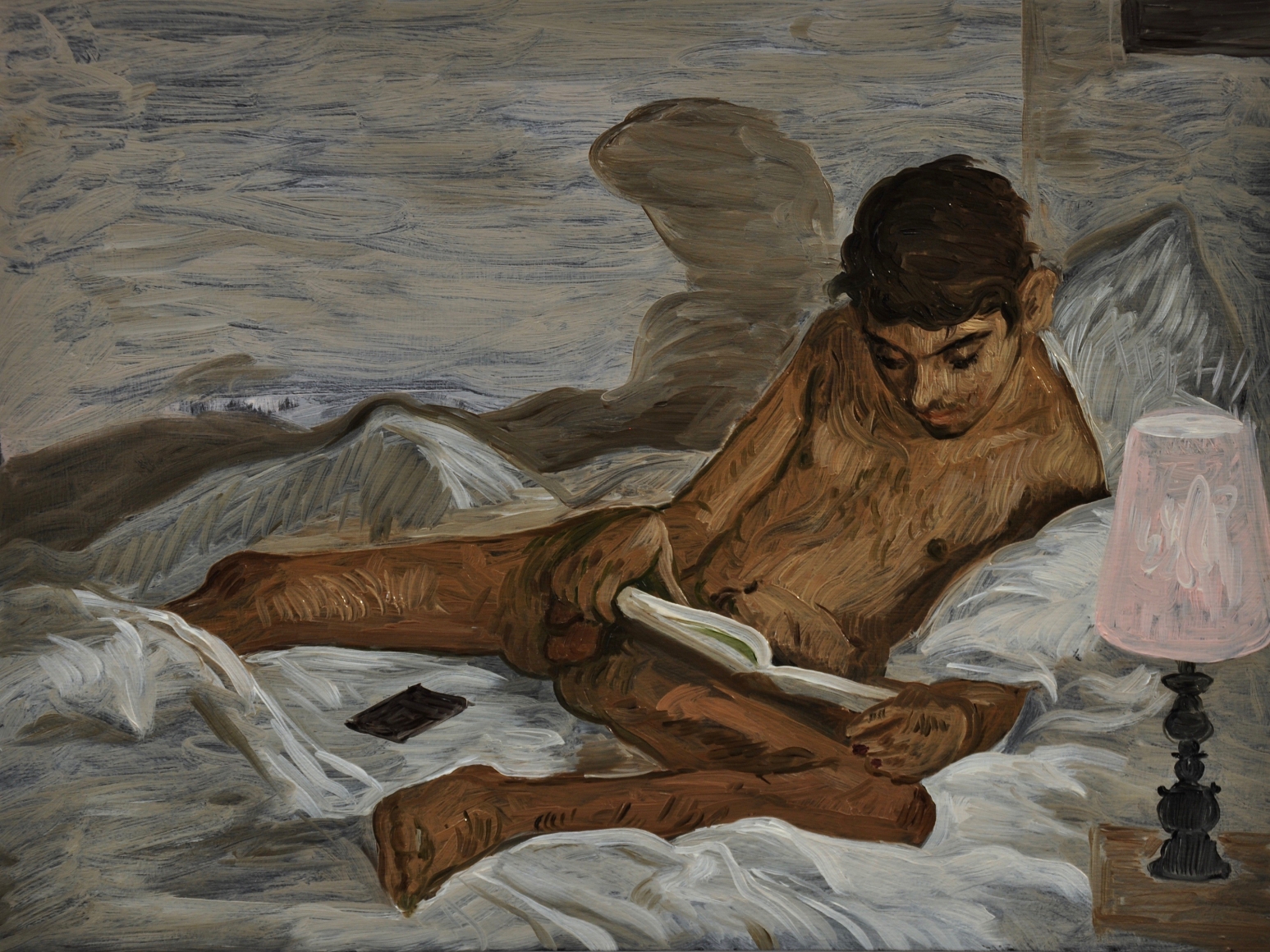 Salman Toor The Reader
