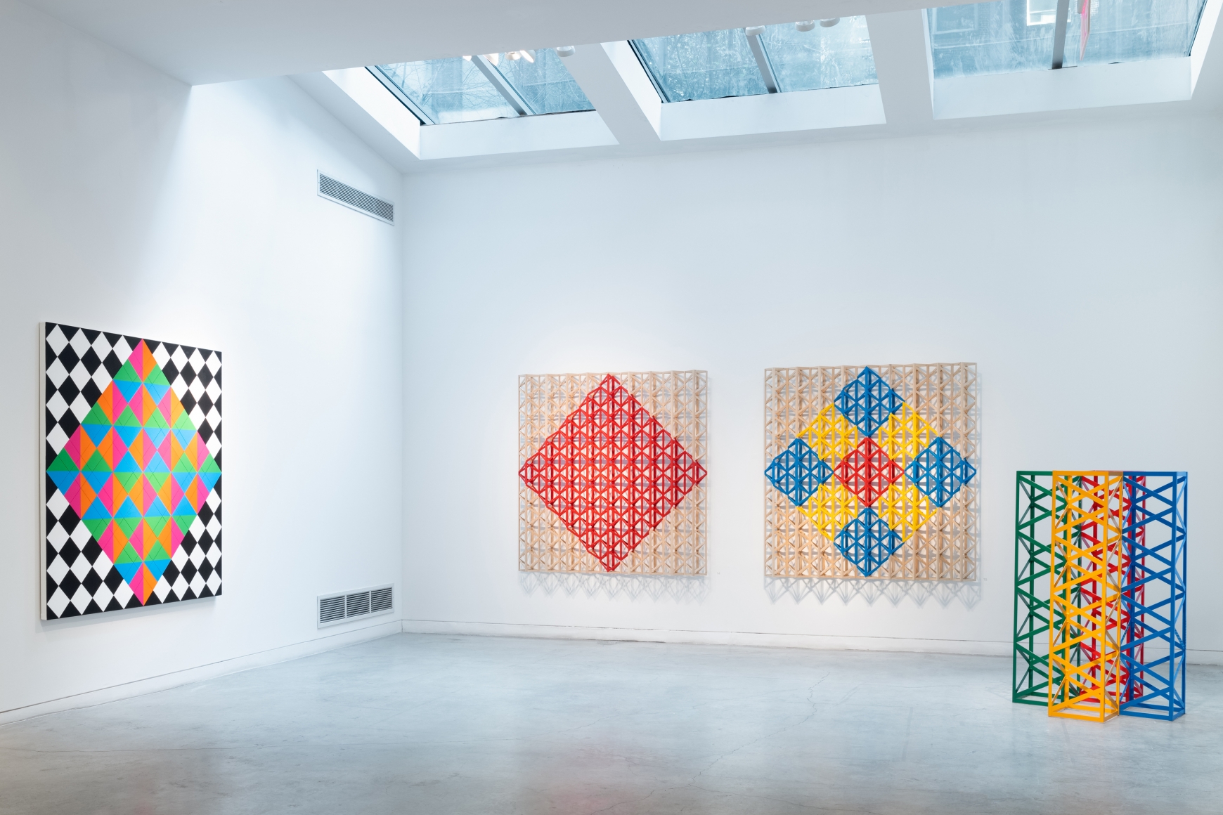 Rasheed Araeen, Recent Works (Installation View)