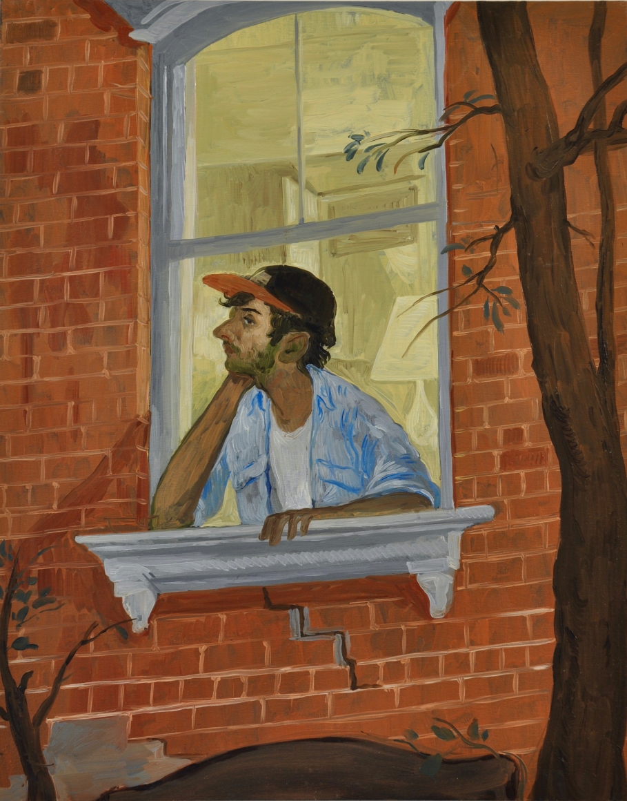 Salman Toor Boy in Window