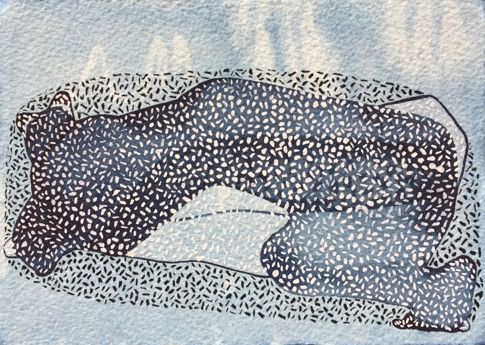 Manisha Parekh Blue Shadows