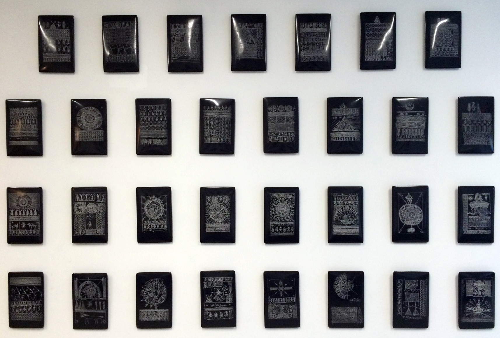 Rachid Koraïchi Untitled (Talismanic Tablets)