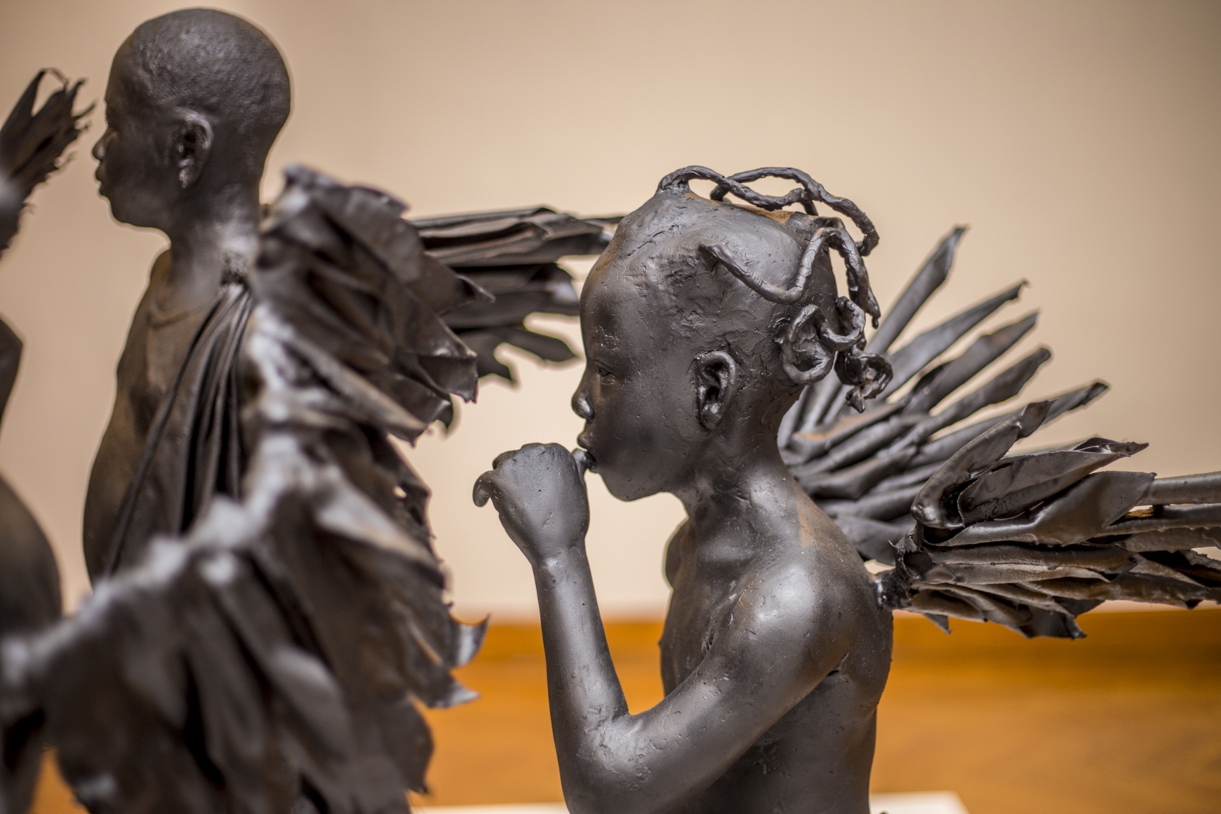 Peju Alatise , Flying Girls - Venice Biennial 2017, Nigeria Pavilion