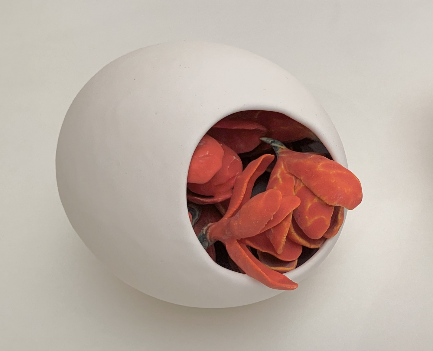 Bradley Sabin Floral Egg V, 2020
