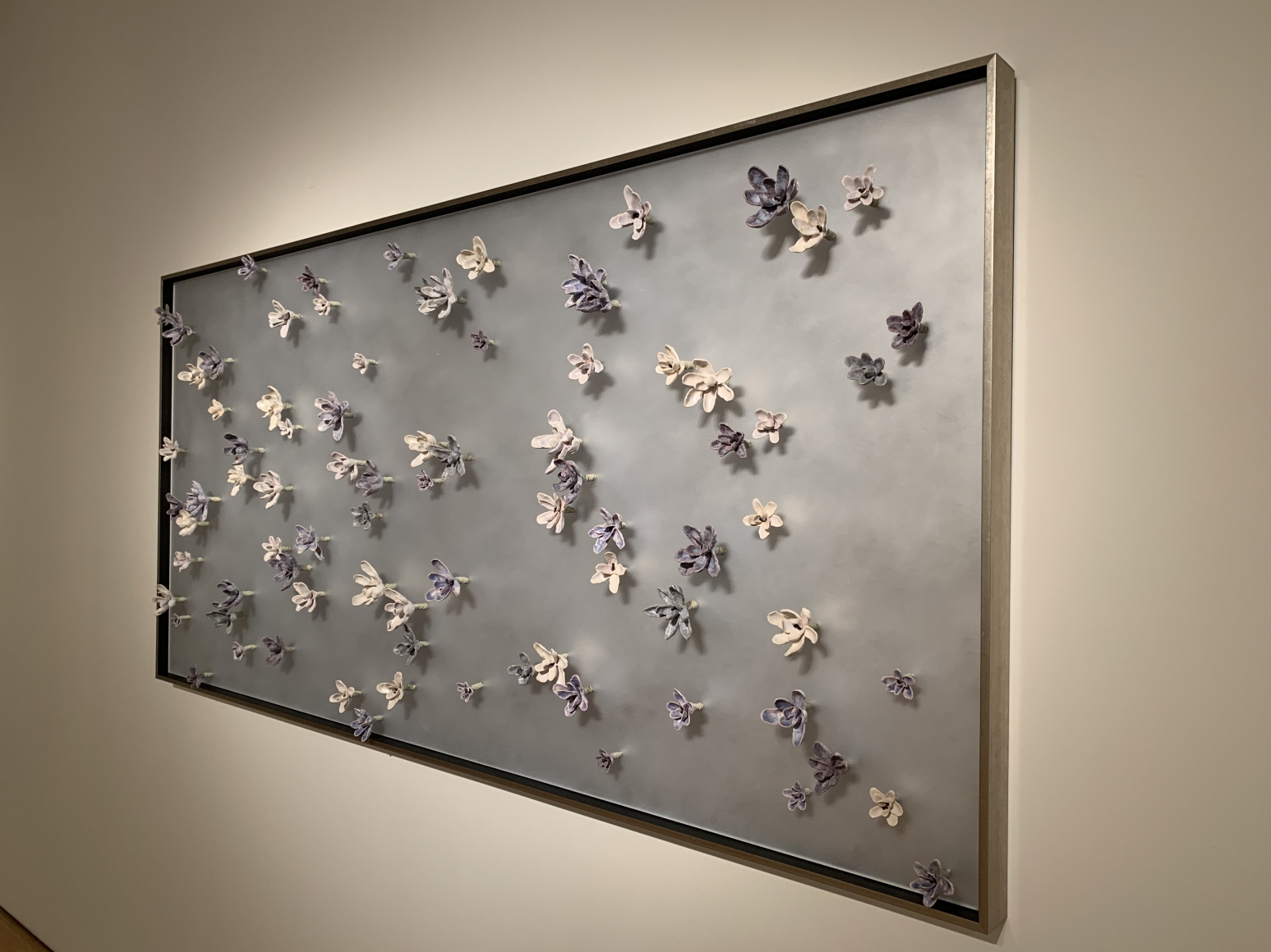 Bradley Sabin Mirror with Flowers, 2020