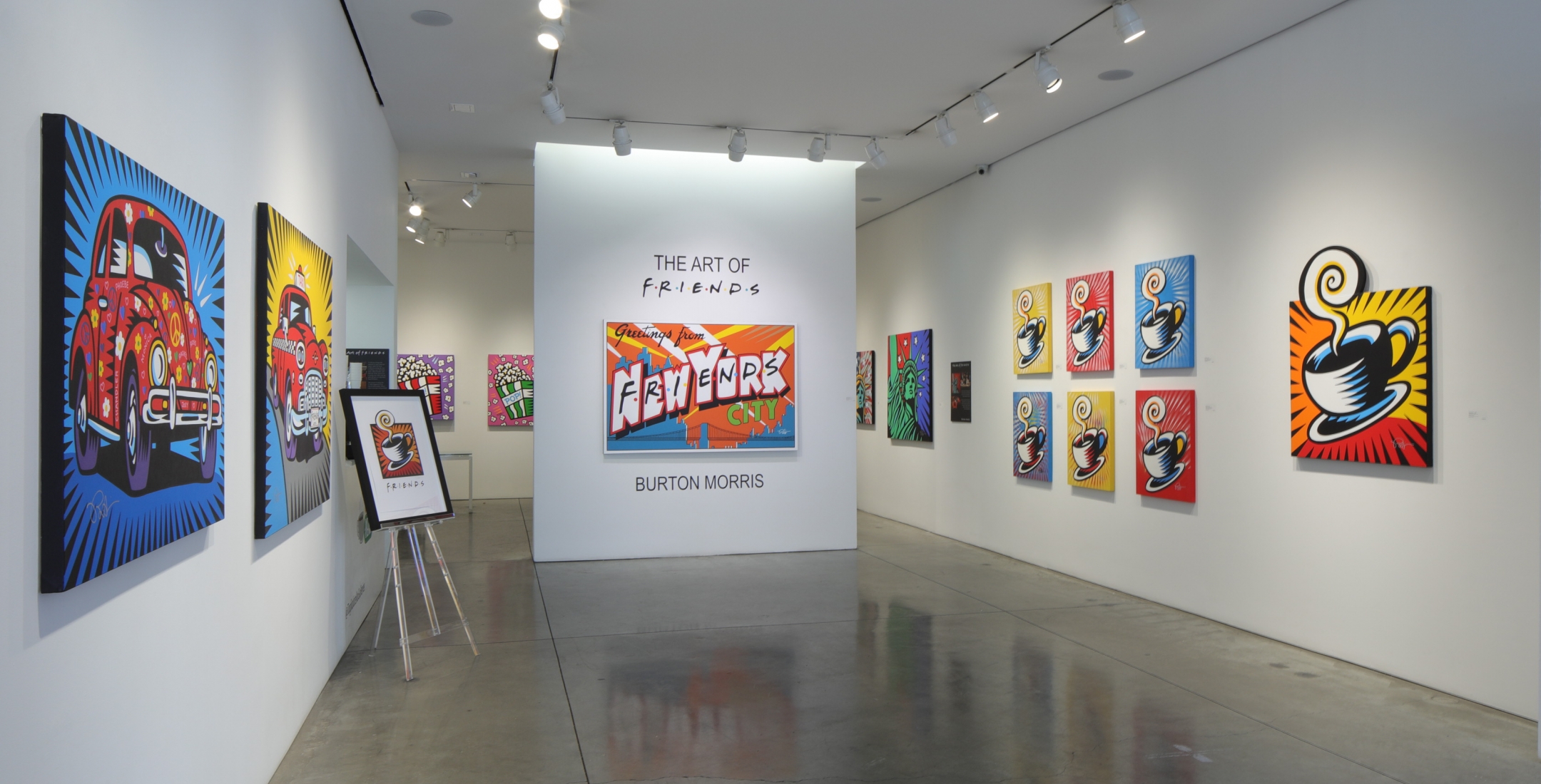 The Art of Friends by, Burton Morris