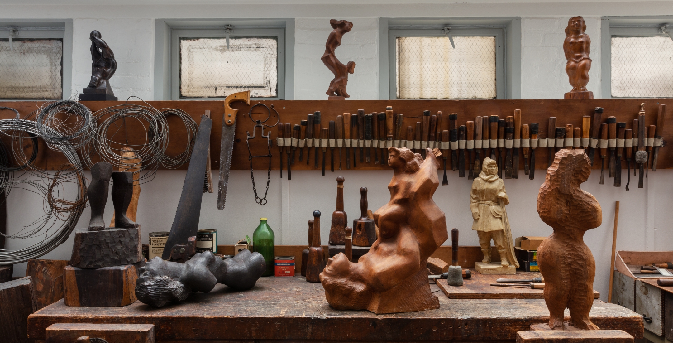The award-winning HIstoric Home, studio and art collections of sculptor Chaim Gross in the heart of Greenwich Village