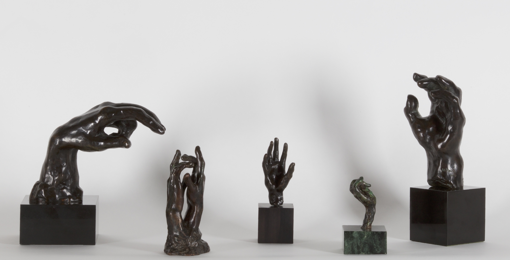 Auguste Rodin: 5 Hands in Bronze