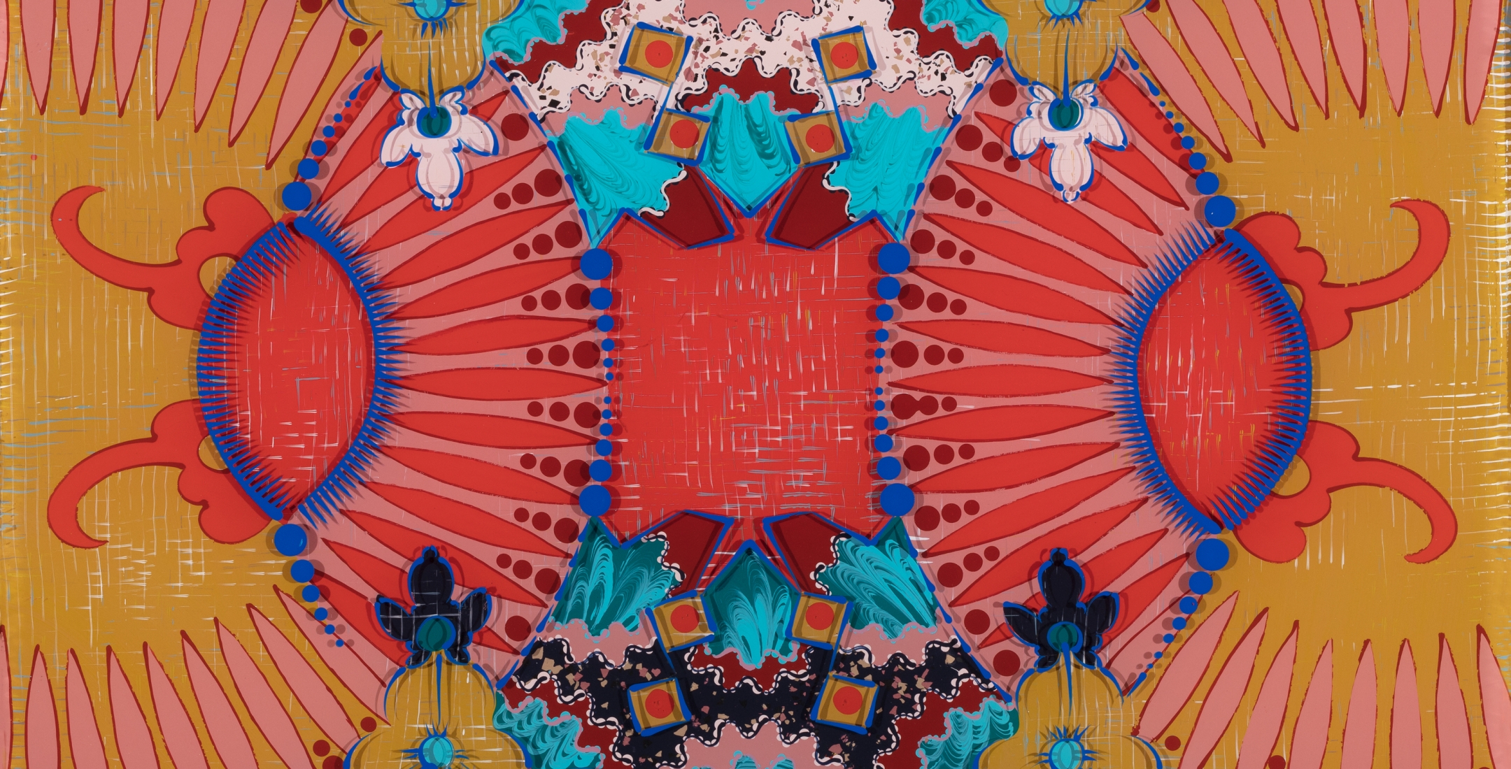 colorful painting Boreal 7 by Tara Austin
