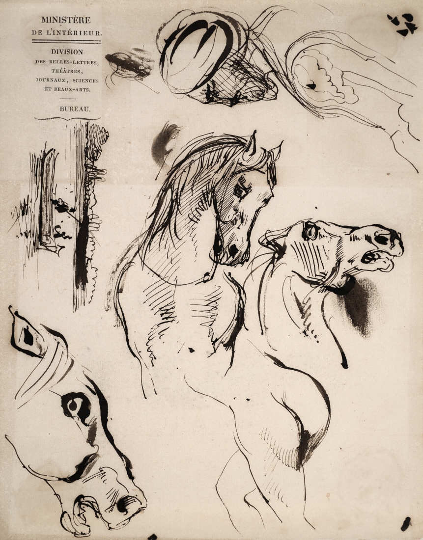 Eugène Delacroix: Drawings, Watercolors, Pastels, and Small Oils