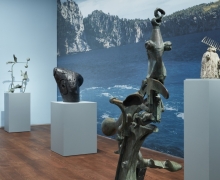 Installation of Miro the Sculptor: Elements of Nature