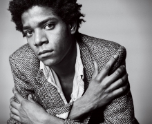 Photograph of Jean-Michel Basquiat