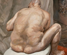 Lucian Freud, Naked Man, Back View, 1991-92
