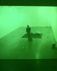 Gianni Motti, "Spirit of John Lennon," 2006. Metro Pictures, New York.