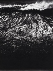 Untitled (The Ledge), 2002. Graphite and charcoal on mounted paper, 96 x 72 inches. MP D-436