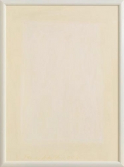 P 42, 2010. Oil on acid free museum mat board, 28 3/4 x 21 1/4 inches (73 x 54 cm). MP 52