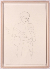 Pilar, 2005. Pencil drawing on paper, 23.4 x 16.5 inches. MP D-6