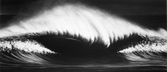 Untitled (V Land), 2002. Charcoal on mounted paper, 49-1/8 x 109-1/8 inches. MP D-434