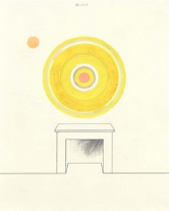 Another Mouth to Feed (in Yellow), 2003. Graphite, gouache, ink and colored pencil on paper, 10 1/2 x 8 inches. MP D-82