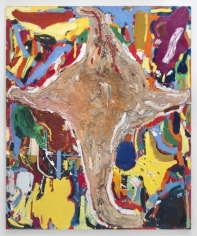 Nicht fürchten! (Don't Be Scared!), 2009. Oil on canvas, 110 1/2 X 90 1/2 inches (280.7 x 229.9 cm). MP 42