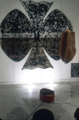 "Monkey Island and Confusion," installation view, 1982. Metro Pictures, New York.