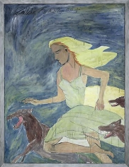Wandida, 2007. Acrylic and varnish on canvas,