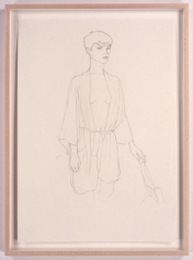Rowan, 2005. Pencil drawing on paper, 23.4 x 16.5 inches (59.4 x 41.9 cm). MP D-2