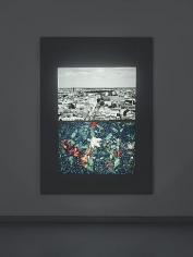 Tris Vonna-Michell. Postscript III (Berlin), 2014. Installation view at Metro Pictures, New York, 2014.