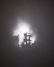Untitled, 1980 (Detail). Acrylic on canvas, 94 x 59 inches.
